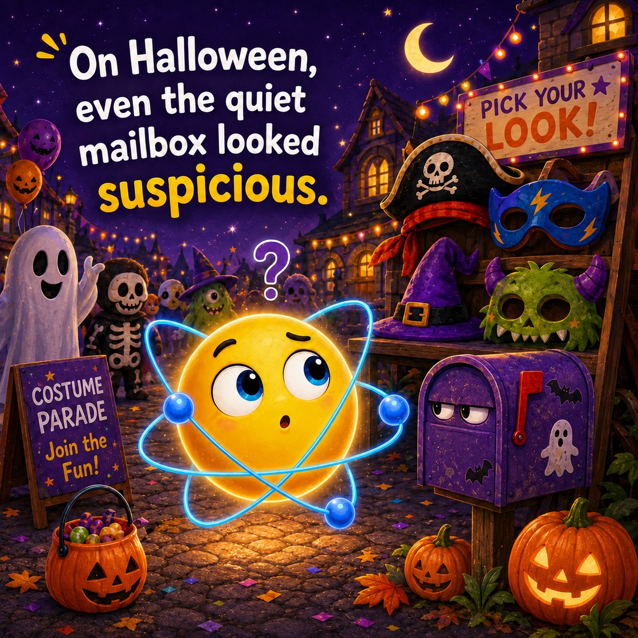 Spark investigates a suspicious Halloween mailbox